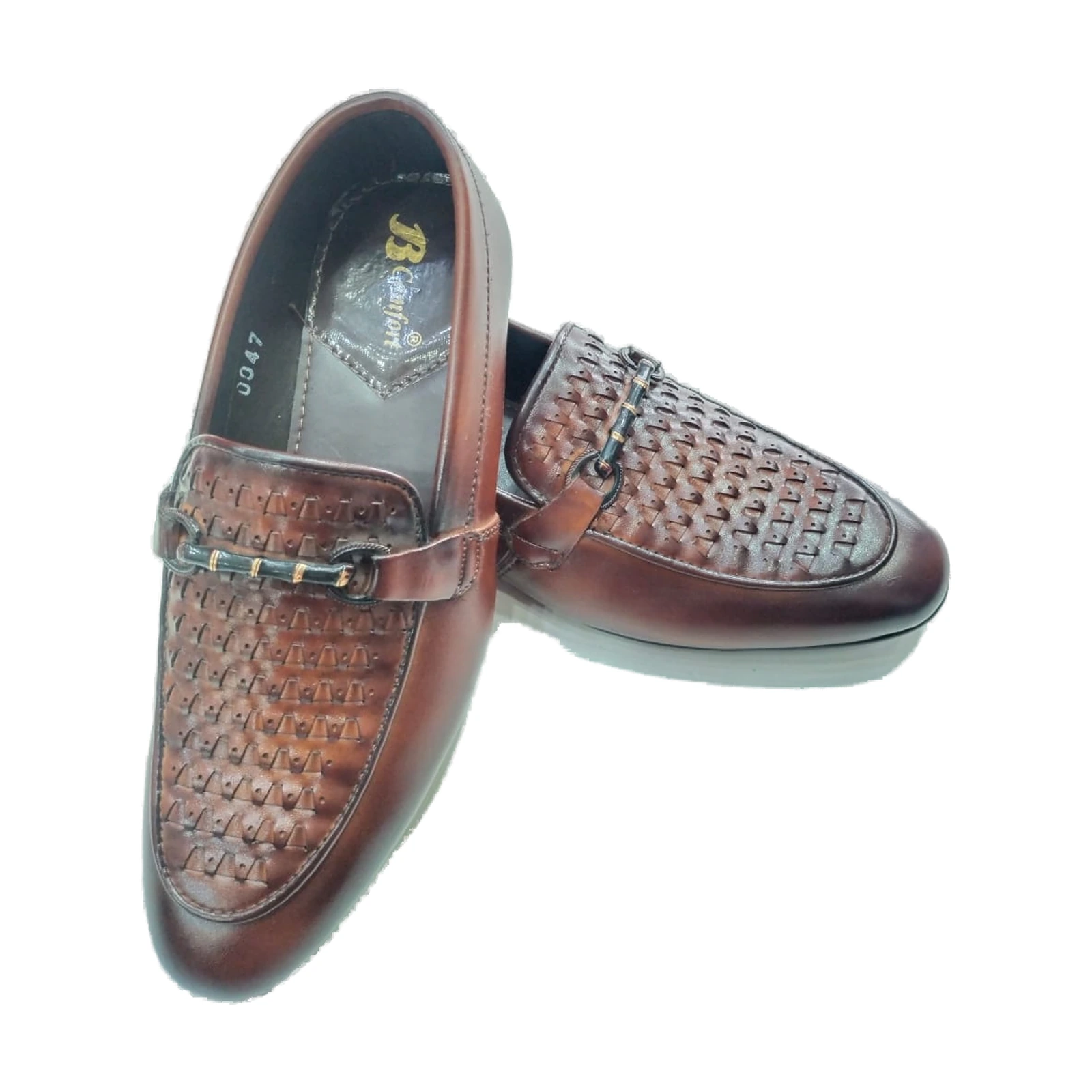 mens-woven-leather-buckle-loafers-ch-shoe-36-1.webp Men's Woven Leather Buckle Loafers - Image 1