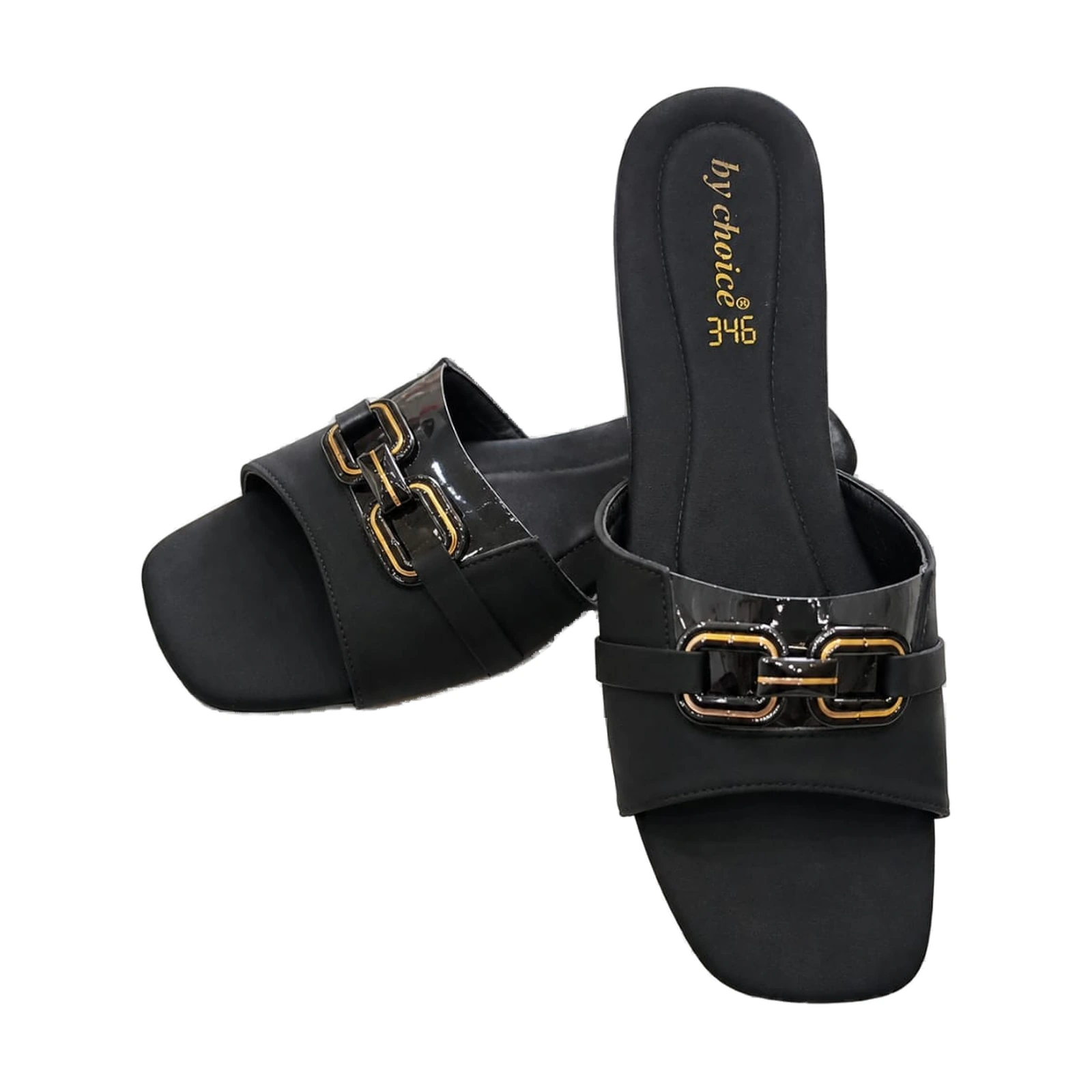 womens-buckle-double-strap-slide-sandals-ch-shoe-26-1.webp Women's Buckle Double-Strap Slide Sandals - Image 1
