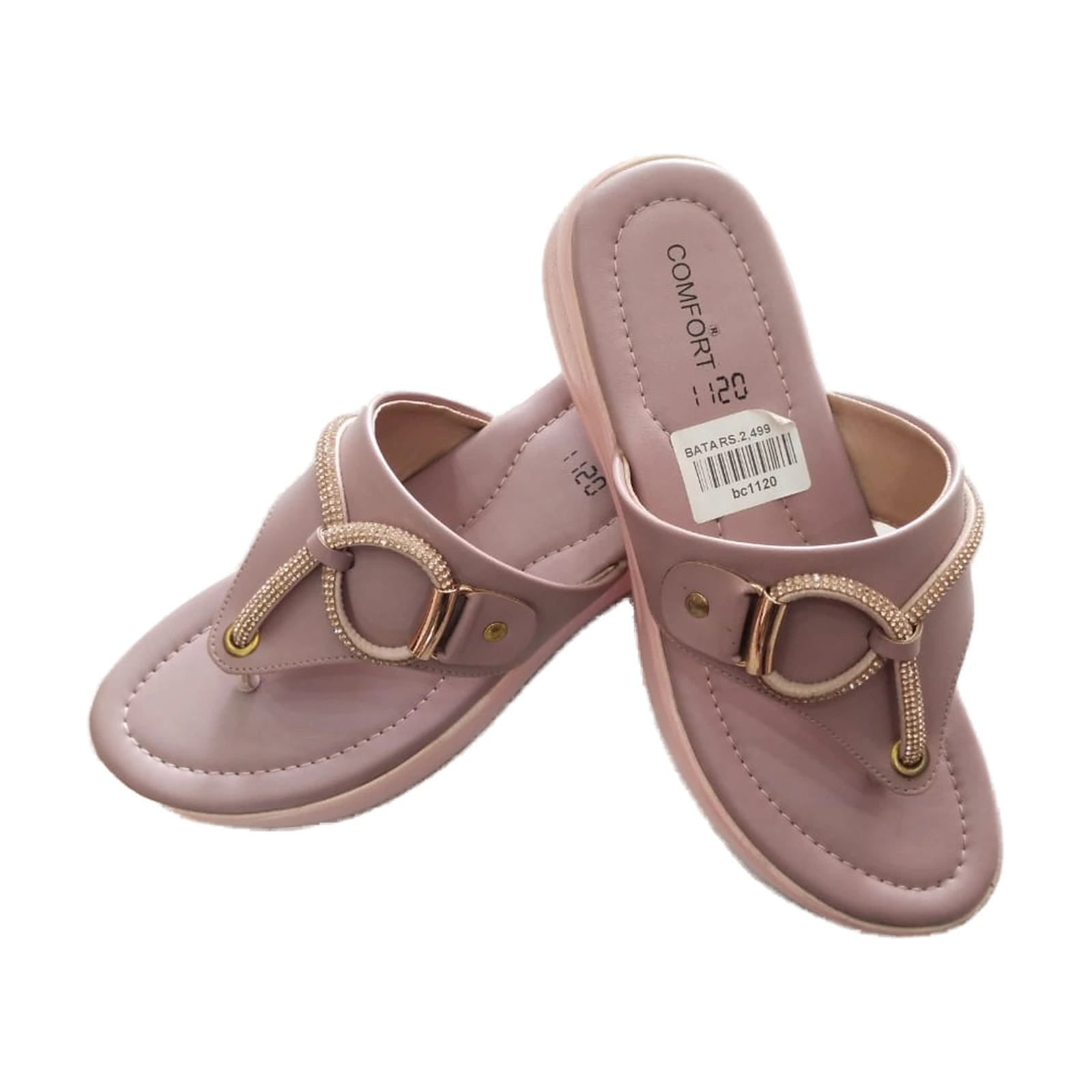 womens-leather-ring-detail-toe-post-sandals-ch-shoe-30-1.webp Women's Leather Ring-Detail Toe-Post Sandals - Image 1