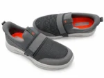 Men's Grey Velcro Athletic Shoes - Image 2