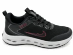 Men's Black-Pink Athletic Shoes