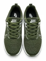 Men's Olive Lace-Up Athletic Shoes - Image 3