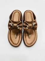 Women's Bow Thong Comfort Chappal - Image 6