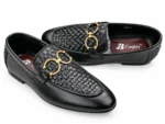 Men's Woven Stacked-Ring Loafers - Image 2