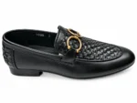 Men's Woven Stacked-Ring Loafers