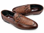 Men's Woven Stacked-Ring Loafers - Image 5