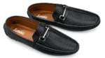 Men's Embossed Metal-Bit Loafers - Image 2