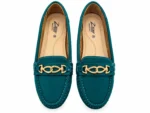 Women's Chain-Ornament Loafers - Image 3